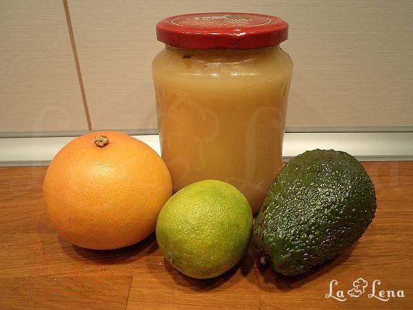 Mousse de avocado cu grapefruit - Pas 1
