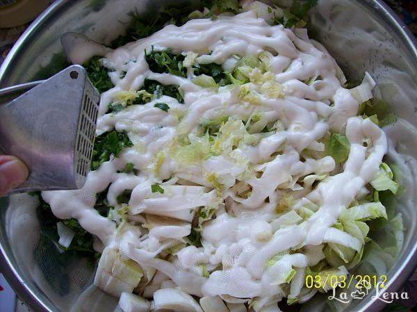 Salată de andive cu pătrunjel și maioneză - Pas 5