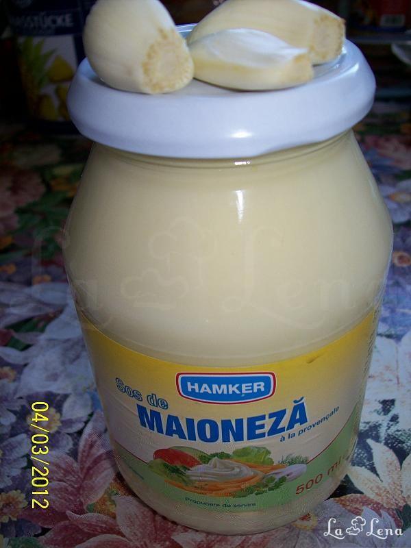 Salata de ciuperci cu pui si maioneza - Pas 5