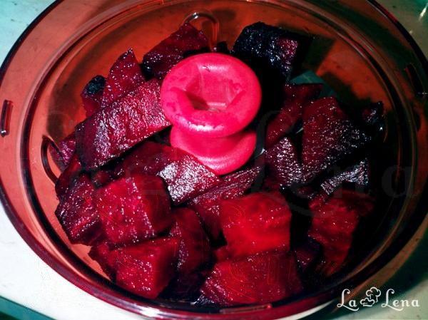 Salată de sfeclă roșie și nuci - Pas 2
