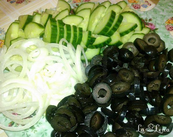 Salată grecească - Pas 2
