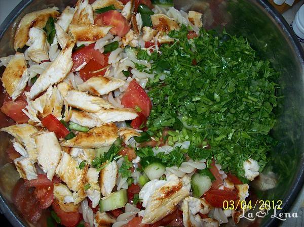 Salata de paste cu legume - Pas 3