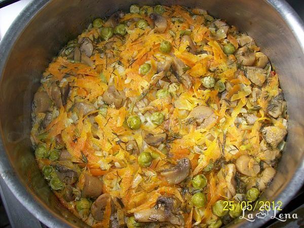 Orez cu legume la cuptor - Pas 8