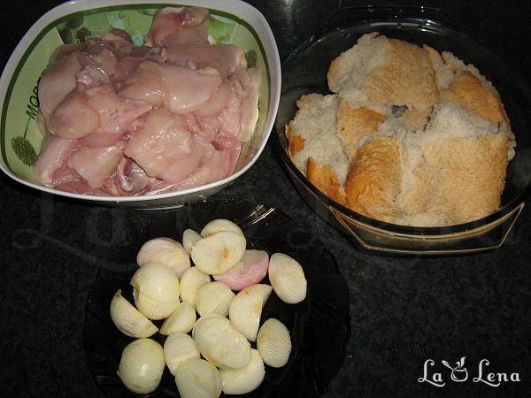 Pârjoale de pui - Pas 1