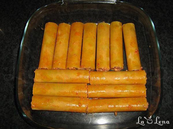 Cannelloni cu carne - Pas 5