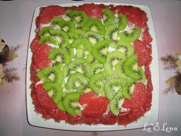 Tort-Salata de fructe