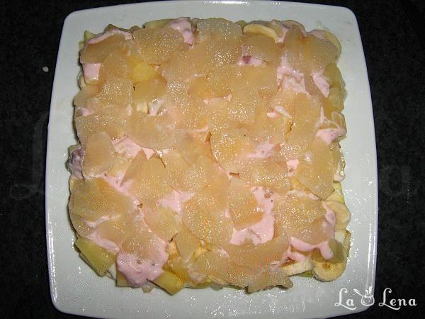 Tort-Salata de fructe - Pas 4