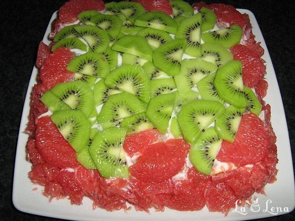 Tort-Salata de fructe - Pas 6