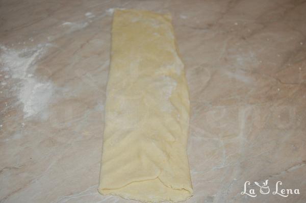 Aluat foietaj de casă - extra-rapid - Pas 20