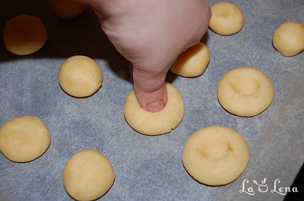 Biscuiți "Ochi de Îngeri" - Pas 7