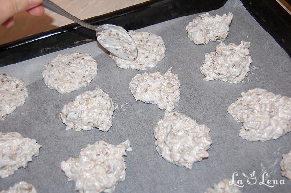 Biscuiți crocanți cu semințe și ovăz - Pas 6