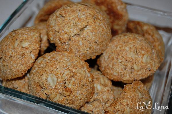 Biscuiți cu nucă de cocos și ovăz (de post) - Pas 10