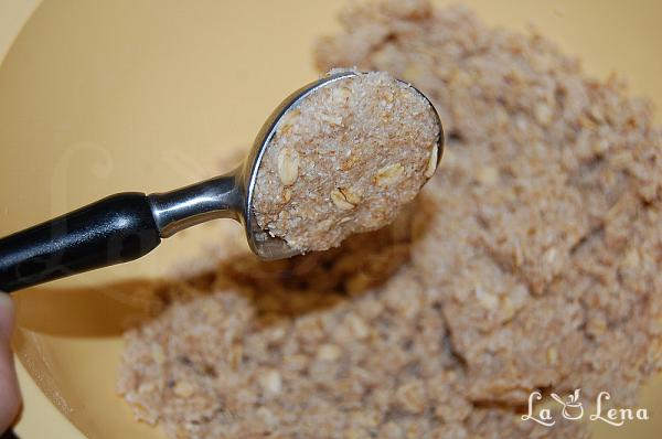 Biscuiți cu nucă de cocos și ovăz (de post) - Pas 6