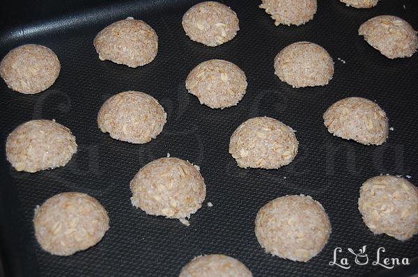 Biscuiți cu nucă de cocos și ovăz (de post) - Pas 8