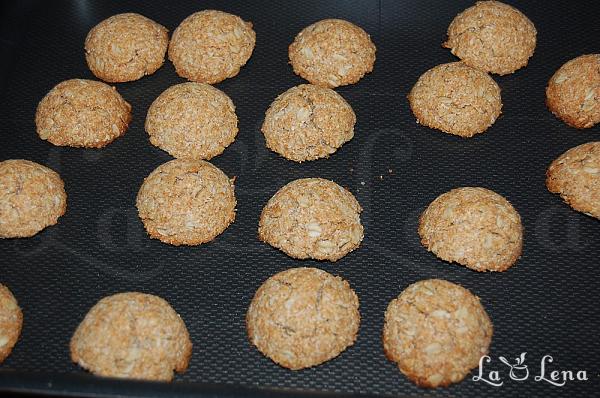 Biscuiți cu nucă de cocos și ovăz (de post) - Pas 9