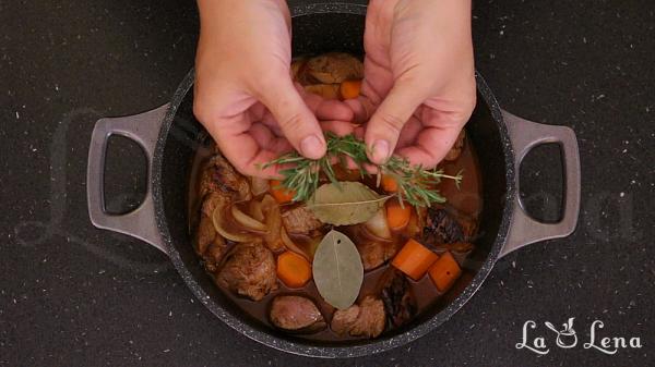 Boeuf Bourguignon - Pas 14