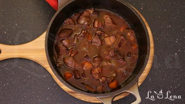 Boeuf Bourguignon - Pas 21