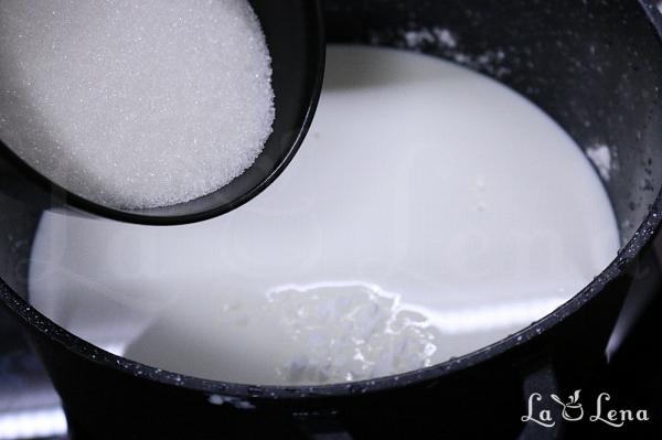 Bougatsa, sau Prăjitură grecească cu lapte și griș - Pas 2