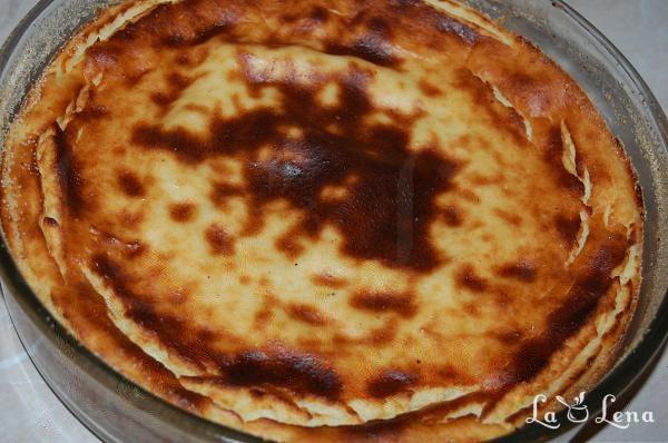 Budincă din brânză de vaci, la cuptor - Pas 6