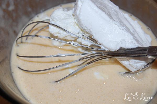 Budincă rapidă de brânză (din 3 ingrediente!) - Pas 3
