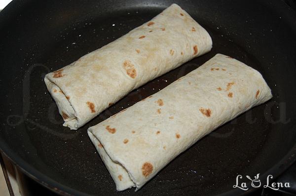 Burrito cu legume, de post - Pas 12