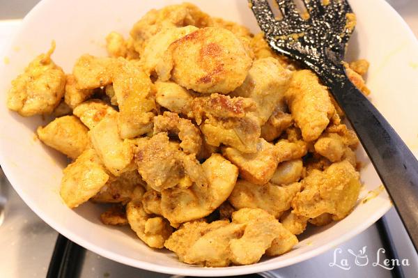 Butter Chicken - Pui în stil indian cu sos cremos de roșii și unt - Pas 4
