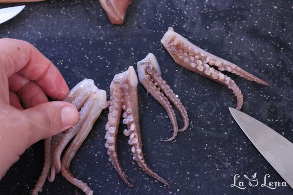 Calamari prăjiți, rețetă italiană - Pas 7