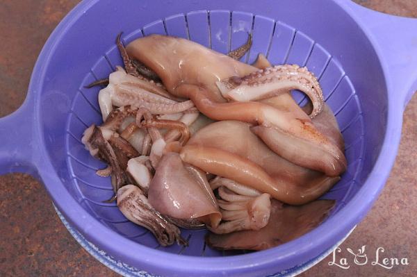 Calamari prăjiți, rețetă italiană - Pas 9