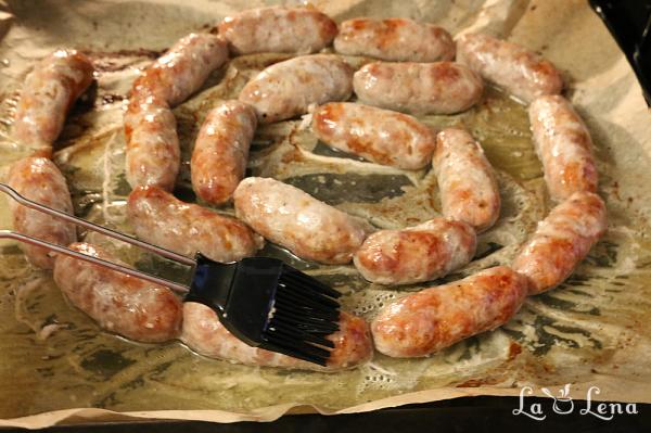Cârnați de casă în stil italian - Salsiccia - Pas 13