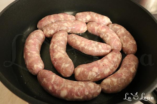 Cârnați de casă în stil italian - Salsiccia - Pas 15
