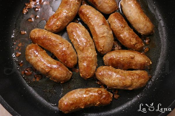 Cârnați de casă în stil italian - Salsiccia - Pas 17