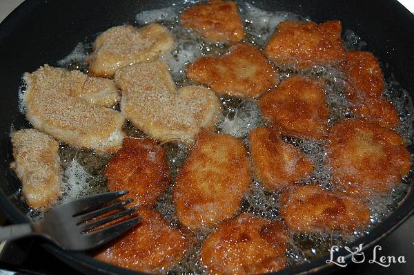 Chicken Nuggets, la cuptor sau tigaie - Pas 12