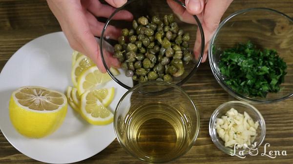 Chicken Piccata - Pas 10