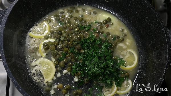 Chicken Piccata - Pas 15