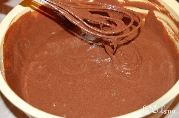 Chocoflan - prajitura cu crema de zahar ars si ciocolata - Pas 10