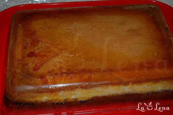 Chocoflan - prajitura cu crema de zahar ars si ciocolata - Pas 17