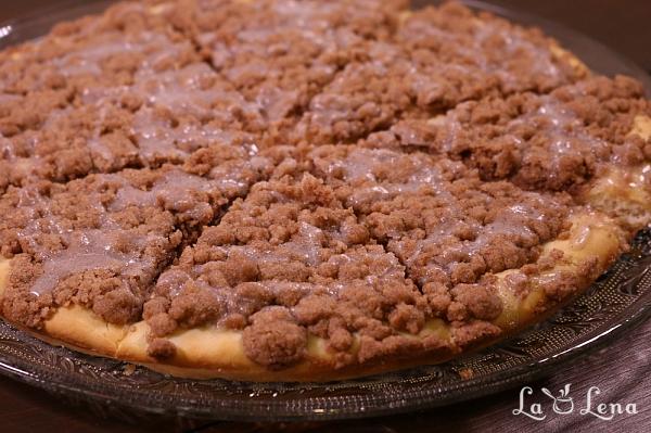Cinnamon Crumb Desert Pizza - Pas 9