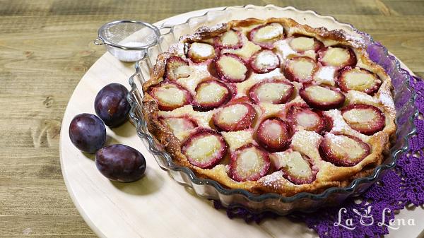 Clafoutis cu Prune - Pas 10