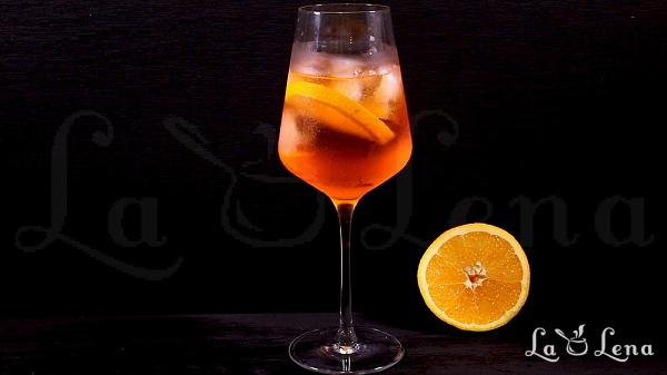 Cocktail "Aperol Spritz" - Pas 9