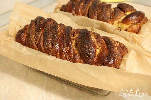 Cozonaci Babka cu dovleac, nuci și scorțișoară - Pas 15