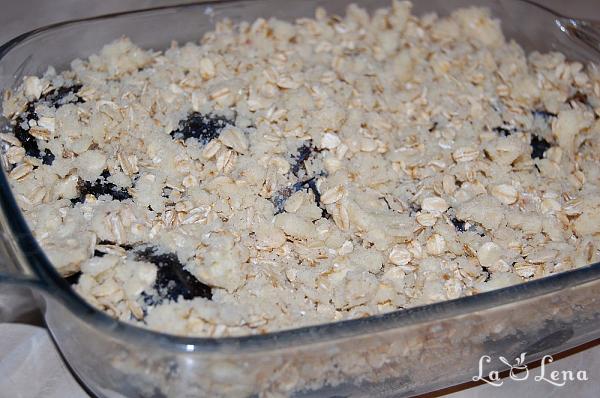 Crumble cu prune - Pas 6