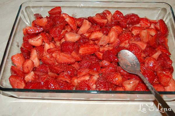 Crumble de Căpșuni - Pas 3