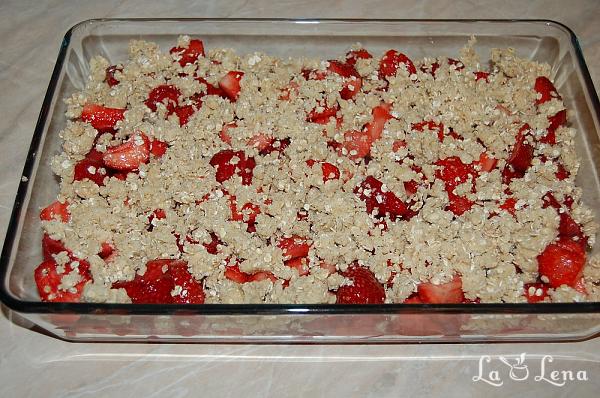 Crumble de Căpșuni - Pas 7