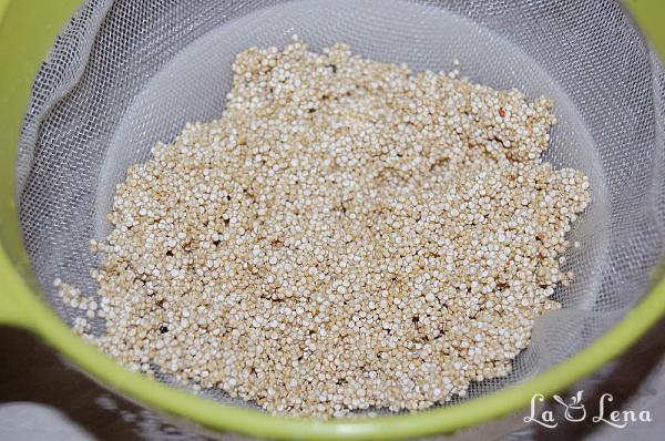 Cum fierbem Quinoa - Pas 2