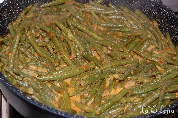 Curry de fasole verde - Pas 10