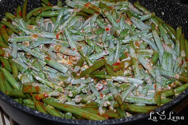 Curry de fasole verde - Pas 9