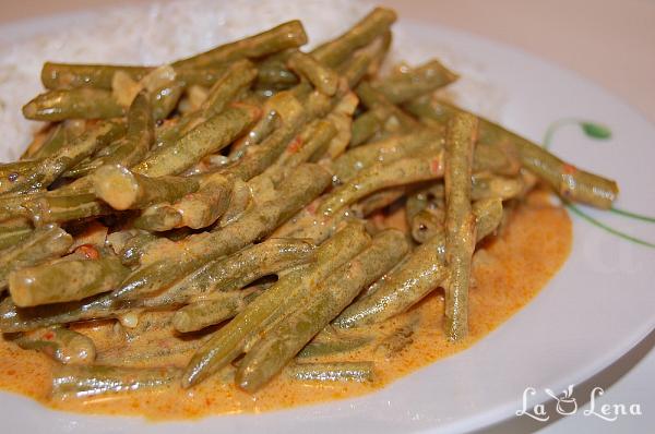 Curry de fasole verde