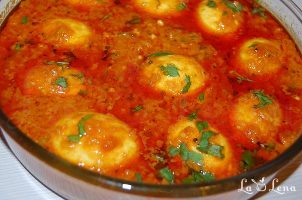 Curry de ouă (Egg Curry) - Pas 11