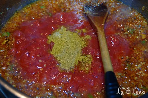 Curry de ouă (Egg Curry) - Pas 8