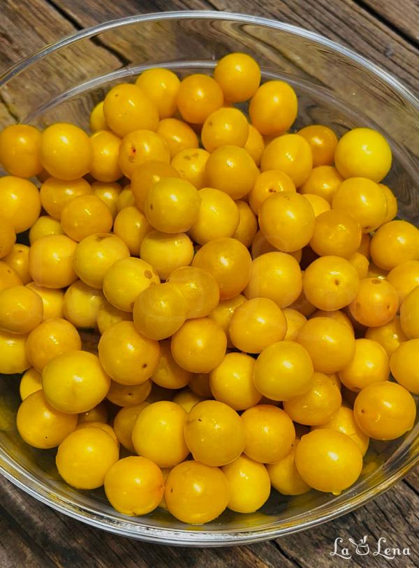 Dulceață de Corcodușe, sau Confiture de Mirabelles - Pas 1